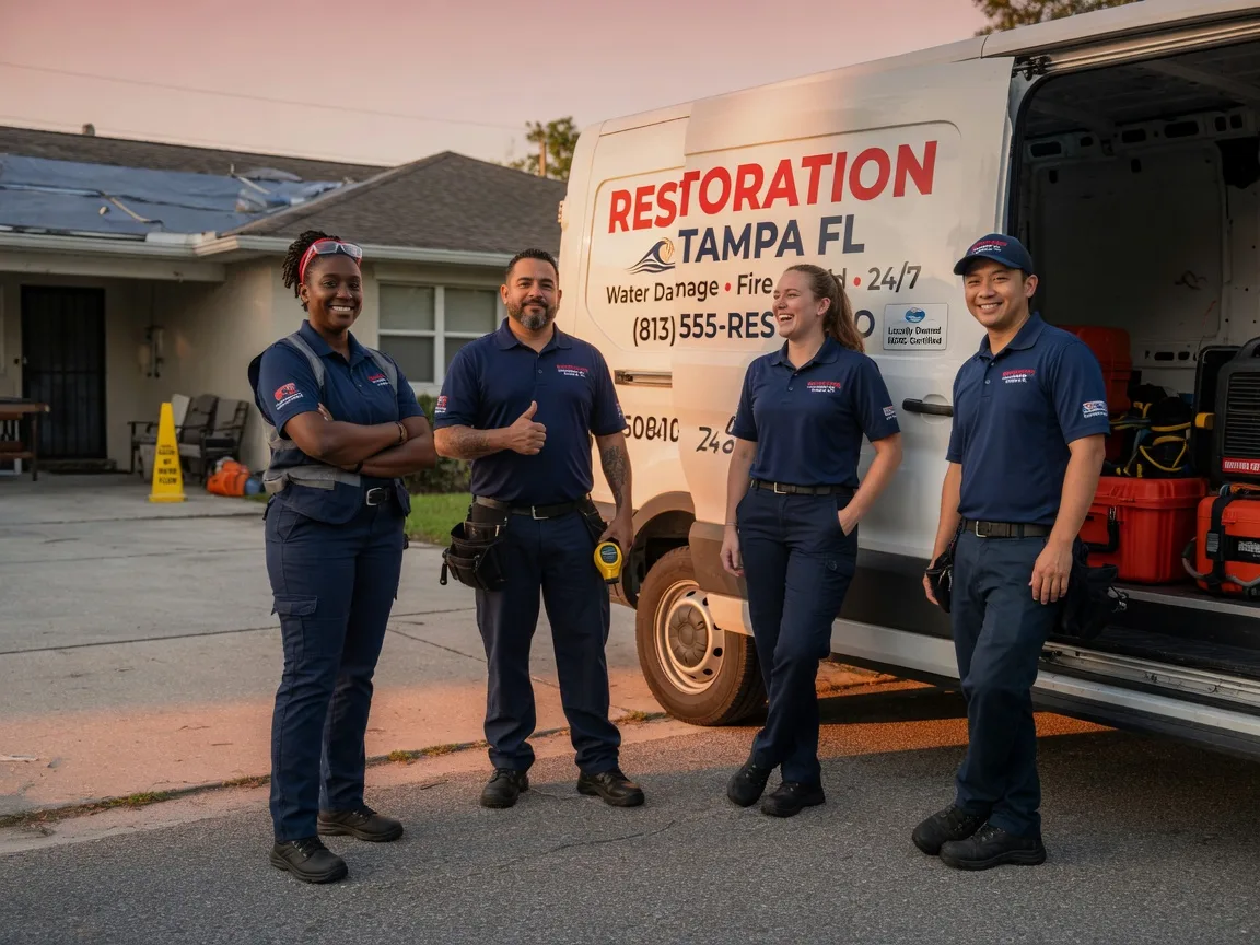 Water Damage Restoration company in Sarona, WI